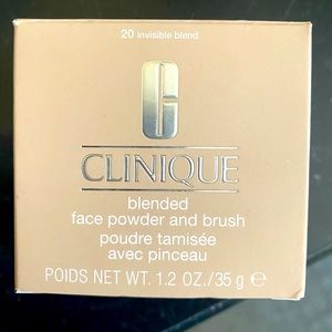 Clinique powder& brush shade “20 invisible blend”
